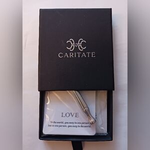 Silver Love Necklace Pendant - Silver